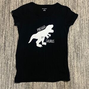 BumpStart Maternity T-Shirt Preggosaurus‎ Pregnancy Tee Medium